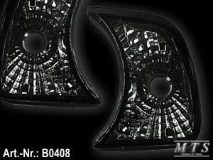 Blinkleuchten, klarglas, mit integrierter Standlichtfunktion