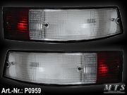 R�ckleuchten, weiss-rot